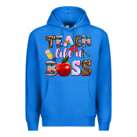 True Royal teach like a boss Premium Hoodie - AdoDesignShop
