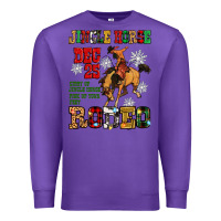 Purple jingle horse dec 25 giddy jingle horse pick up fee Premium Sweatshirt - Zillion Design Studio