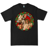 Black Spanish Goat Christmas Premium Tee - LillyAllenDesigns