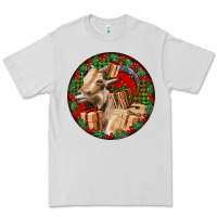 Dove Grey Spanish Goat Christmas Premium Tee - LillyAllenDesigns