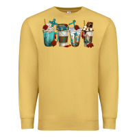 Antique Gold faith coffee cups Premium Sweatshirt - texasbilliewilder