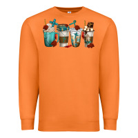 Carrot faith coffee cups Premium Sweatshirt - texasbilliewilder