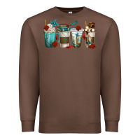 Chestnut faith coffee cups Premium Sweatshirt - texasbilliewilder