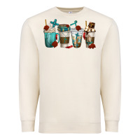Sandshell faith coffee cups Premium Sweatshirt - texasbilliewilder