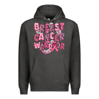 Charcoal Heather breast cancer warrior Premium Hoodie - JahusDesignShop