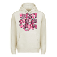 Oatmeal Heather breast cancer warrior Premium Hoodie - JahusDesignShop