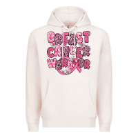 Pale Pink breast cancer warrior Premium Hoodie - JahusDesignShop