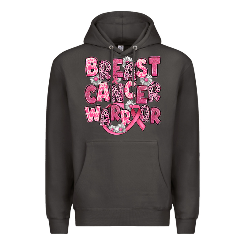Breast Cancer Warrior Premium Hoodie by JahusDesignShop | Teevron