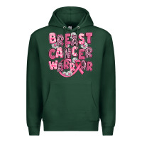Sports Green breast cancer warrior Premium Hoodie - JahusDesignShop