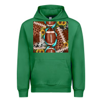 Emerald football leopard gemstone sunflower tumbler3 Urban Hoodie - JahusDesignShop