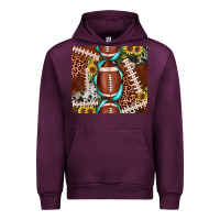 Mauve Wine football leopard gemstone sunflower tumbler3 Urban Hoodie - JahusDesignShop