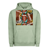Pigment Oil Green football leopard gemstone sunflower tumbler3 Urban Hoodie - JahusDesignShop