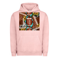 Pigment Salmon football leopard gemstone sunflower tumbler3 Urban Hoodie - JahusDesignShop