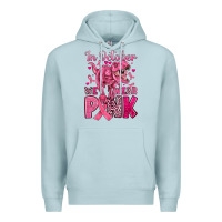 Blue Mist in october we wear pink dinosaur Premium Hoodie - JahusDesignShop