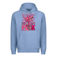 Colony Blue in october we wear pink dinosaur Premium Hoodie - JahusDesignShop