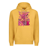 Mustard in october we wear pink dinosaur Premium Hoodie - JahusDesignShop