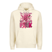 In October We Wear Pink Dinosaur Premium Hoodie | Teevron