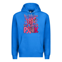 True Royal in october we wear pink dinosaur Premium Hoodie - JahusDesignShop