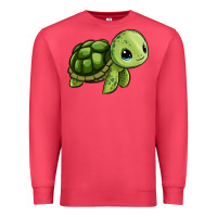 Cardinal cute turtle Premium Sweatshirt - Zillion Design Studio