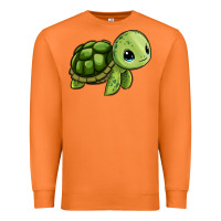Carrot cute turtle Premium Sweatshirt - Zillion Design Studio