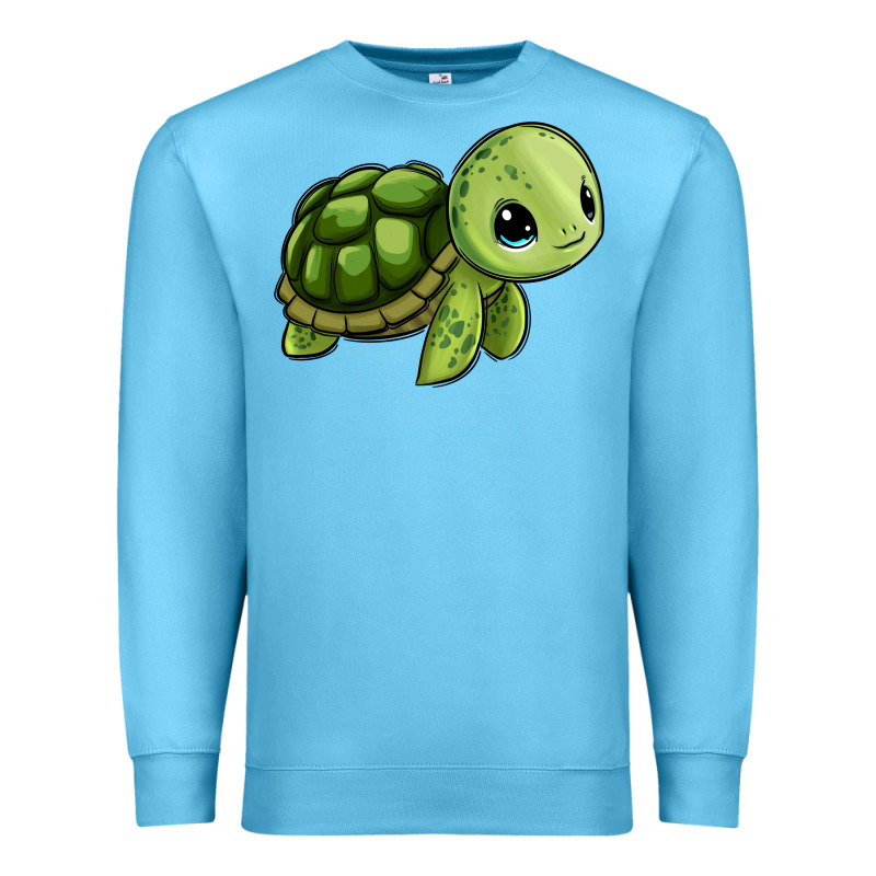 Cute Turtle Premium Sweatshirt by Zillion Design Studio | Teevron