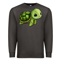 Smoke cute turtle Premium Sweatshirt - Zillion Design Studio