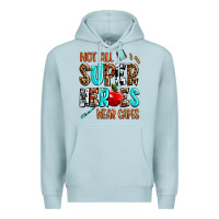 Blue Mist not all super heroes wear capes Premium Hoodie - AdoDesignShop