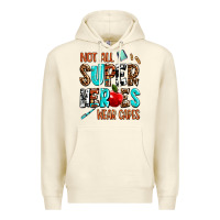 Sandshell not all super heroes wear capes Premium Hoodie - AdoDesignShop