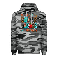 Slate Camo not all super heroes wear capes Premium Hoodie - AdoDesignShop