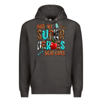 Smoke not all super heroes wear capes Premium Hoodie - AdoDesignShop