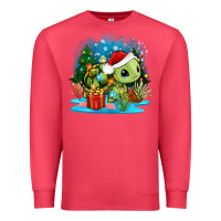 Cardinal christmas turtle Premium Sweatshirt - Zillion Design Studio