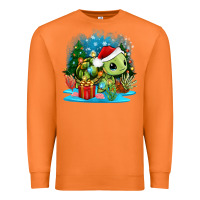 Carrot christmas turtle Premium Sweatshirt - Zillion Design Studio