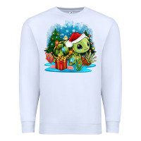 White christmas turtle Premium Sweatshirt - Zillion Design Studio