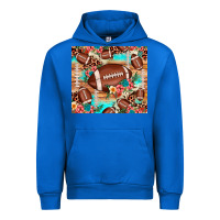 Cobalt football leopard cowhide Urban Hoodie - JahusDesignShop