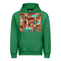 Emerald football leopard cowhide Urban Hoodie - JahusDesignShop