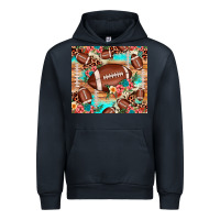 Navy football leopard cowhide Urban Hoodie - JahusDesignShop