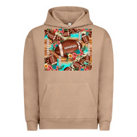Pigment Burro football leopard cowhide Urban Hoodie - JahusDesignShop