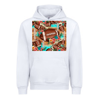White football leopard cowhide Urban Hoodie - JahusDesignShop