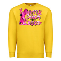 Lemon give cancer the boot Premium Sweatshirt - RanaPortraitStore
