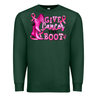 Sports Green give cancer the boot Premium Sweatshirt - RanaPortraitStore