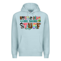 Blue Mist busy doing cool teacher stuff Premium Hoodie - AdoDesignShop