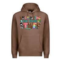 Chestnut busy doing cool teacher stuff Premium Hoodie - AdoDesignShop