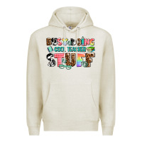 Oatmeal Heather busy doing cool teacher stuff Premium Hoodie - AdoDesignShop