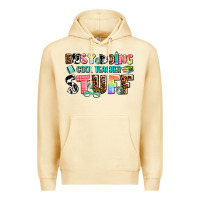 Pina Colada busy doing cool teacher stuff Premium Hoodie - AdoDesignShop