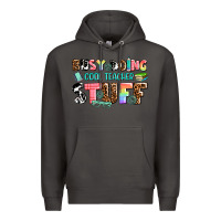 Smoke busy doing cool teacher stuff Premium Hoodie - AdoDesignShop