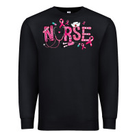 Black breast cancer nurse Premium Sweatshirt - RanaPortraitStore