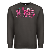 Smoke breast cancer nurse Premium Sweatshirt - RanaPortraitStore