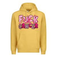 Antique Gold fuck cancer Premium Hoodie - JahusDesignShop