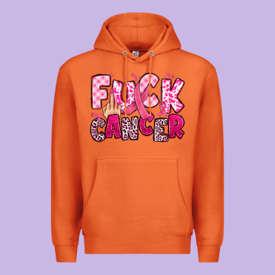 Fuck Cancer Premium Hoodie Designed By Jahusdesignshop