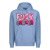 Colony Blue fuck cancer Premium Hoodie - JahusDesignShop